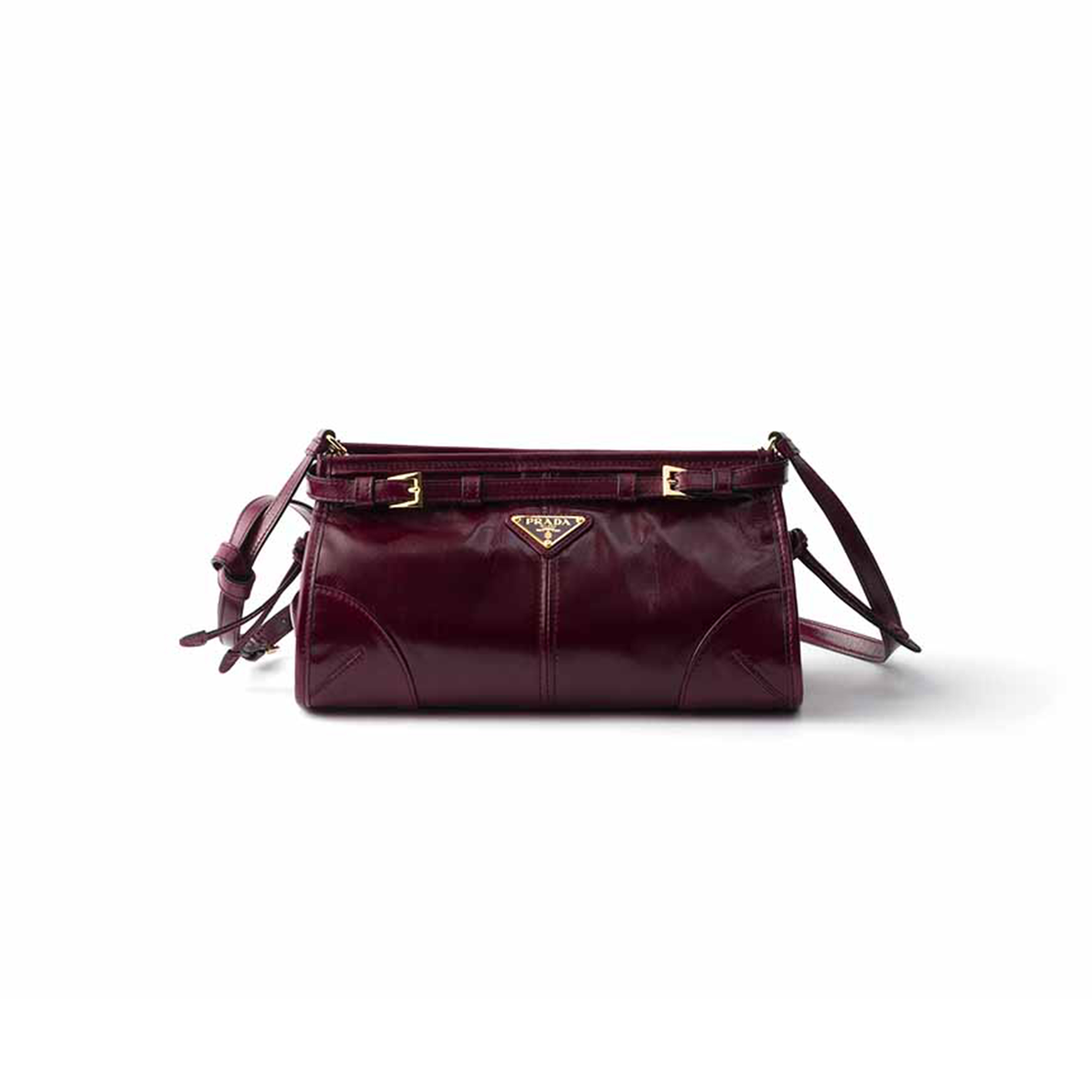 PRADA BONNIE SMALL LEATHER SHOULDER BAG 1BH215 (26*14*12cm) PRADA BONNIE SMALL LEATHER SHOULDER BAG 1BH215 (26*14*12cm)